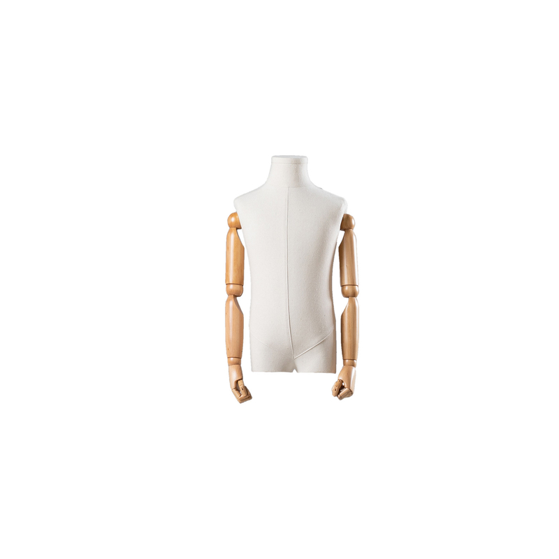 Kleding Display Halve lichaam Torso Mannequin 54cm taille kleur aanpassing